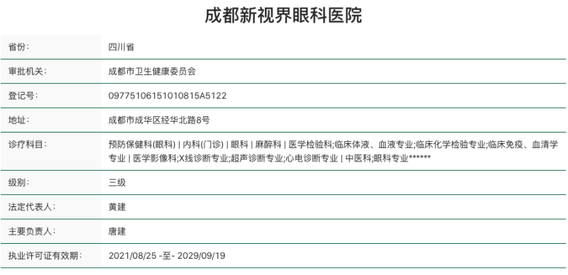 成华区赖静收费一览表：暂未查见官方公开版本，关联企业信息汇总